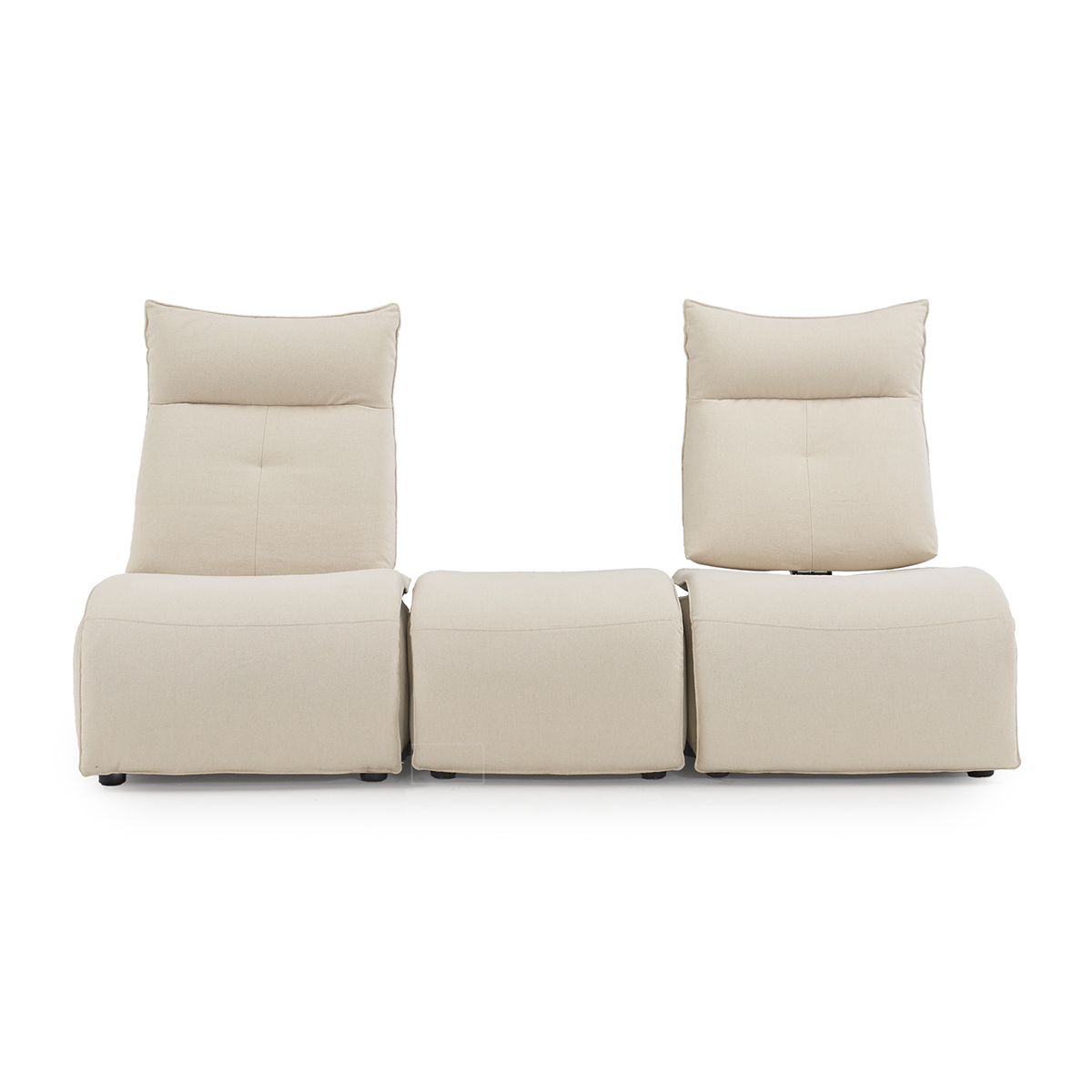 queen bee 2 elementi pouf recliner 02 sugar